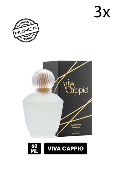 Viva Cappio Cappio EDT Kadın Parfüm-60 Ml 3 Adet