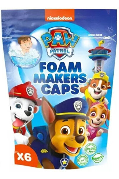 PAW PATROL Capace pentru bombe de baie și spumiere pentru copii