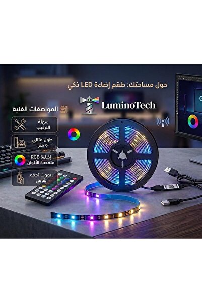 Neon Colorful Rgb Lighting USB Decorative Led Strip Light