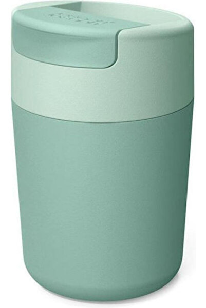 Joseph Joseph Termos din sticlă, plastic fără BPA, 340ml, verde. Cod: KBA-J81122
