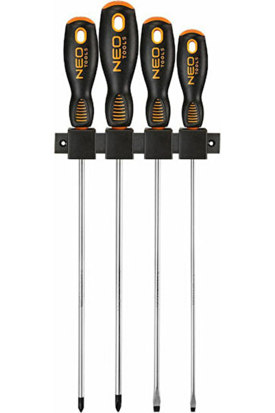 NEO Tools Set șurubelnițe cu 4 capete interschimbabile Cod: 04-214