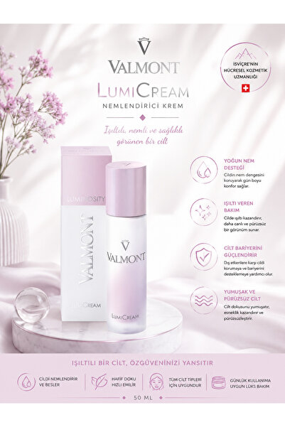 Valmont Lumicream 50 ml - Intensive Moisturizing and Brightening Facial Care ...