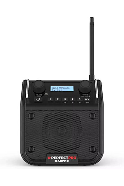 OEM PerfectPro Φορητό Ραδιόφωνο Μπαταρίας DAB+ Μαύρο