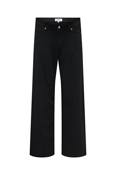 ONLY MATERNITY Jeans mit weitem Bein OLMMADISON Hohe Taille Weiter Beinschnit...