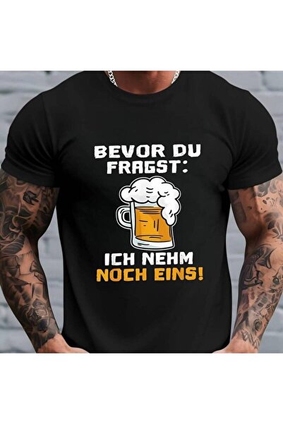 17 seramik Men'S "Before You Ask, I'Ll Have Another Beer" Graphic T-Shirt, Hu...