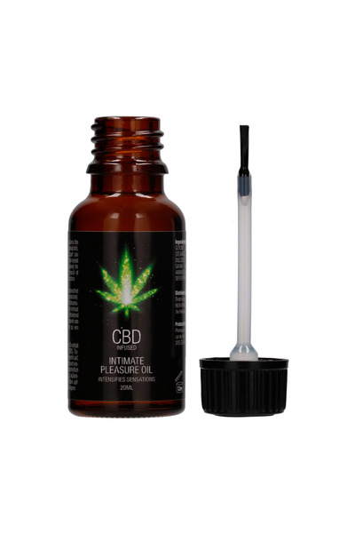 PHARMQUESTS Ulei intim pentru plăcere cu CBD - 0.7 fl oz / 20 ml