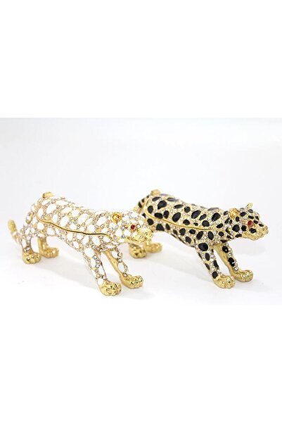 Mestore Swaroski Stoned Single Leopard Alk1901