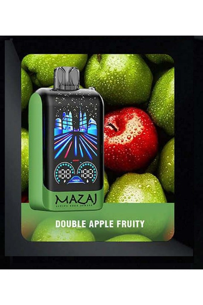 Mazaj Curve 24000 Puff Double Apple Fruity