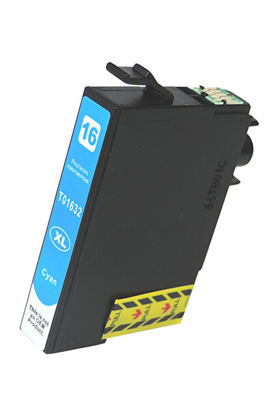 Premium Συμβατό Inkjet για Epson, T1632, 11.6ml, κυανό