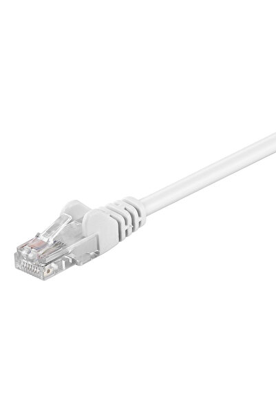 goobay καλώδιο δικτύου 68506, CAT 5e U/UTP, CCA, 3m, λευκό