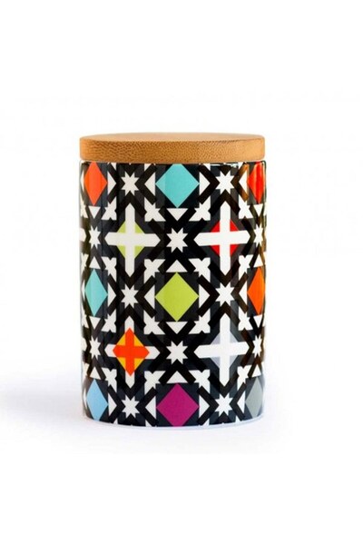 REMEMBER Porcelain Canister Small Holy PDS01 Multi