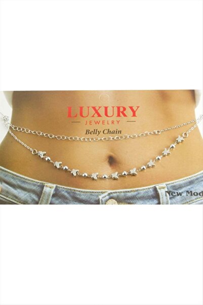 Marsilyan Butterfly Waist Belly Chain Ilkel-Bjt940