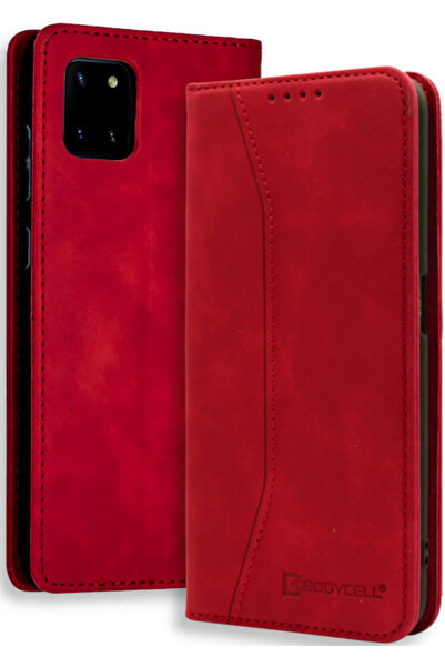 Bodycell Θήκη - Πορτοφόλι Samsung Galaxy Note 10 Lite - Red