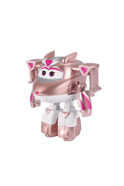 Noname Трансформираща се фигурка Super Wings Golden Girl' Самолет и робот' 13 см