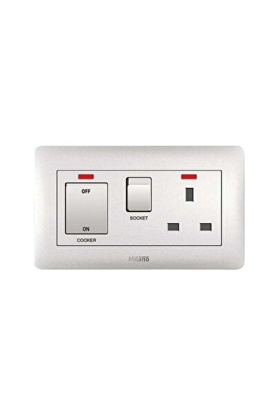 Danube Home Milano 45A Cooker Control Unit WH PS