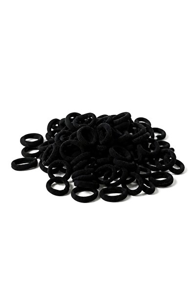 SHAKA Black Shk2012 Ultra Flexible Mini Size Towel Rubber Hair Clips Set of 1...