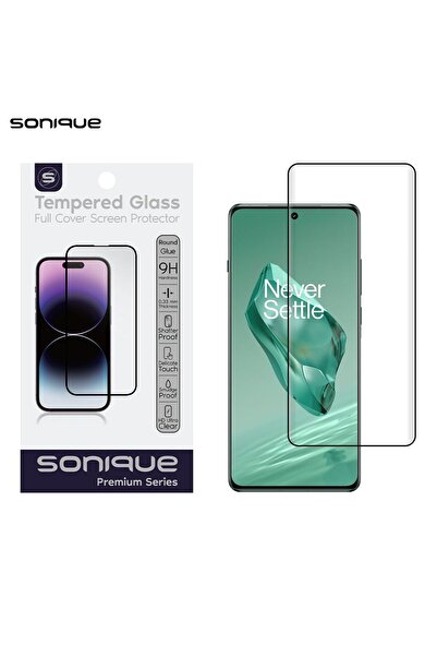 Other Curvy Glass Sonique Premium Series HD Full Cover 9H OnePlus 12 5G Μαύρο