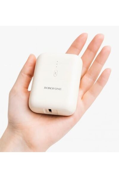 Yıldızan nry shop Borofone Powerbank Mini Boy 5000mAh Taşınabilir Güç Bankası...