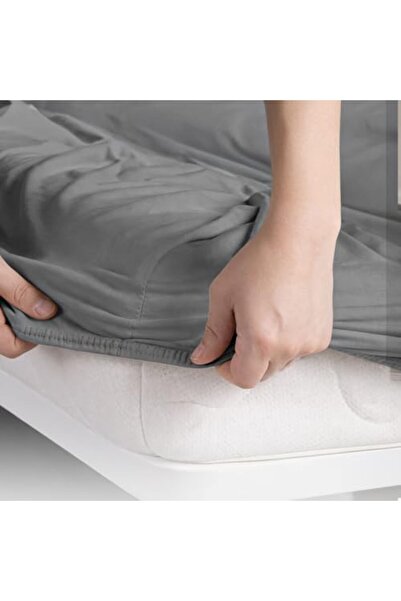Yıldızan Duca Mall 100% Cotton Combed Premium Elastic Fitted Sheet |   Single...