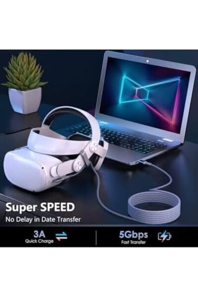 Yıldızan edl shop Vr5 Usb3.2 Oculus Quest 3/2/1 Pico 4 Aksesuarları ve PC/Ste...