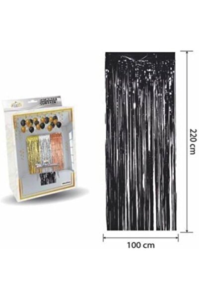 Yıldızan Msa Shop Door Curtain Black 100 * 220 cm 931845