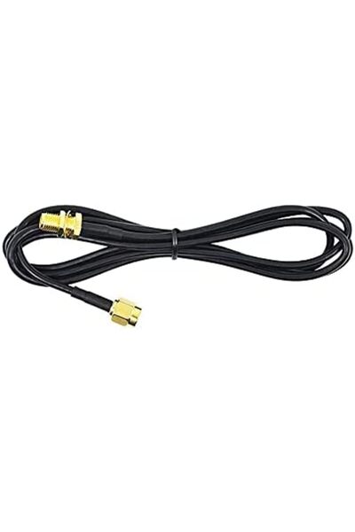 Yıldızan ysf shop 4242 Sma Crc9 كابل تمديد هوائي لاسلكي 1.5 متر موسع واي فاي ...