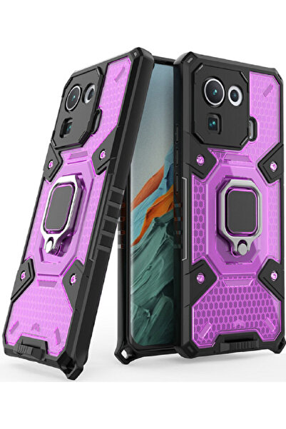 Vivid Honeycomb Armor - Ανθεκτική Θήκη Xiaomi Mi 11 Pro με Μεταλλικό Ring Hol...