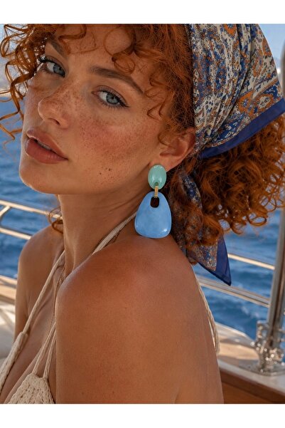 Atelier Licia Colorful Geometric Dangle Earrings - Summer Earrings That Provi...