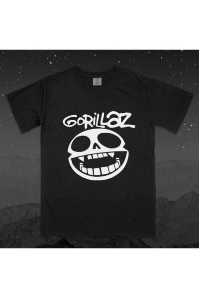 Grafftee Clothing Gorillaz Printed Unisex Oversize T-Shirt