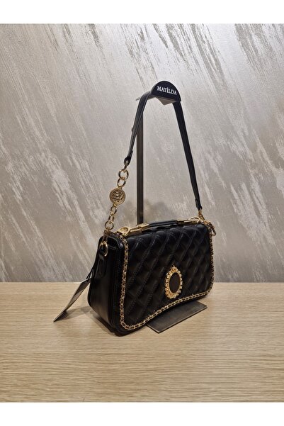 seyyah Women's 3-Compartment Crossbody Shoulder Bag with Adjustable Strap