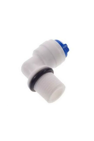 OEM Γωνιακός Σύνδεσμος με σπείρωμα 1/4'' και υποδοχή 1/4'' για Φίλτρα Νερού Q...