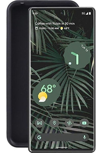 OEM Πίσω Κάλυμμα Σιλικόνης Μαύρο (Google Pixel 6 Pro) Κωδικός: SYA056549602W3033