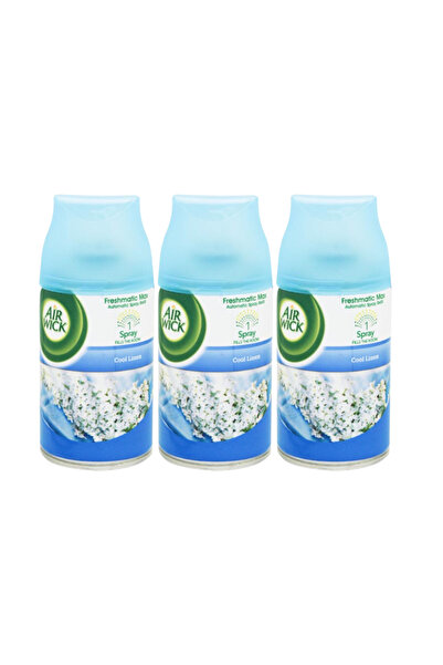 Air Wick Set 3 x Odorizant Rezerva 250ml Cool Linen