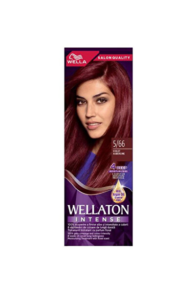 Wellaton Vopsea Permanenta cu Ulei de Argan - Wella Intense, nuanta 5/66 Viol...