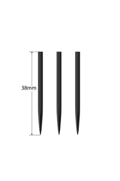 Harrows Steeltip Points 38 mm Black