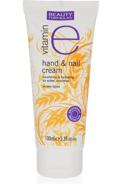 BEAUTY FORMULAS Hand & Nail Cream 100 ml Vitamin E