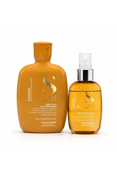 Alfaparf Milano Set Alfaparf Semi di Lino Sunshine – Șampon după plajă 250 ml...