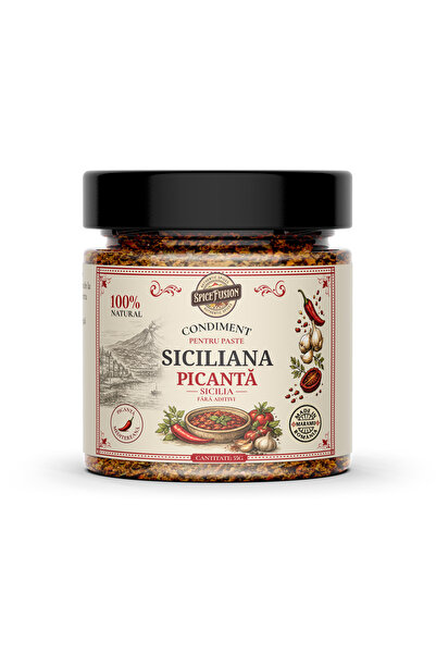 SpiceFusion Condiment pentru Paste Siciliana Picantă – Sicilia
