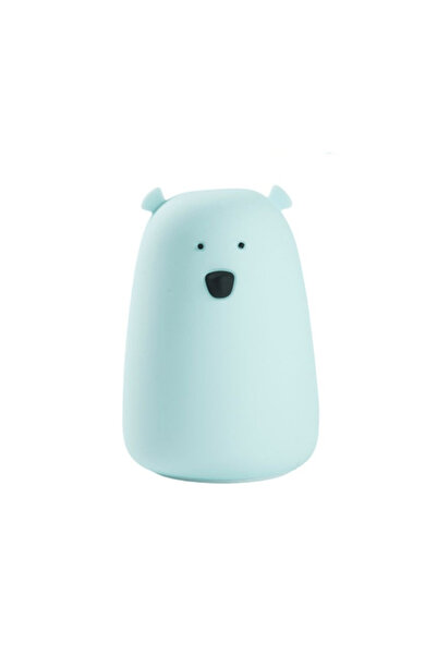 OEM Lampa de veghe LED, Rabbit & Friends, Model ursulet, Silicon, Albastru