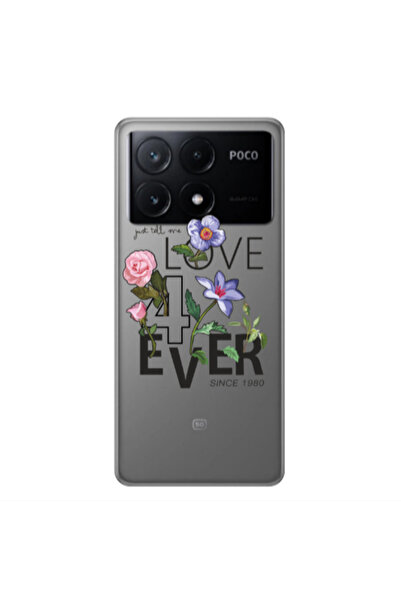 Other Xiaomi Poco X6Pro 5G Love for ever Transparent Silicone TPU Θήκη