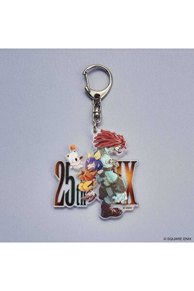 OEM Breloc acrilic Final Fantasy IX, Eiko si Salamandra, 7x7x0.3cm, multicolor