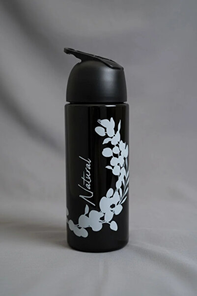 Bereketli Store Natural 500 ml Branch Patterned Water Bottle |   Cold Drink B...