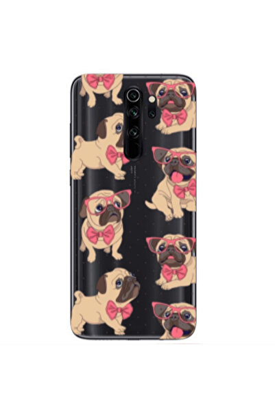 Other Xiaomi Redmi Note 8 Pro Dog Spectacled Transparent Silicone TPU Θήκη