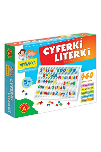 ALEXANDER Set educativ jucarie educativa Cyferki i Literki, pentru invatare c...
