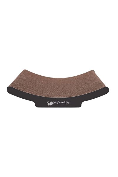 M-PETS Scratchy Portland Cardboard Cat Scratcher Black