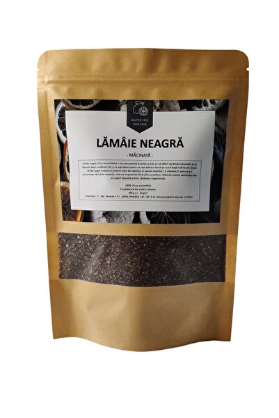 OEM Vrac, Lamaie Neagra Macinata, 400 g