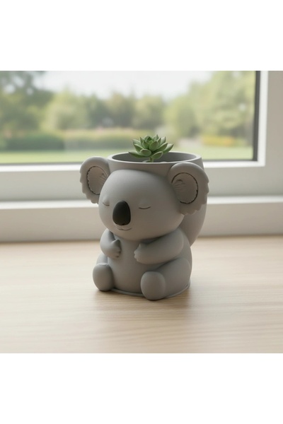 OEM Ghiveci decorativ Koala imprimat 3D pentru plante și decor interior