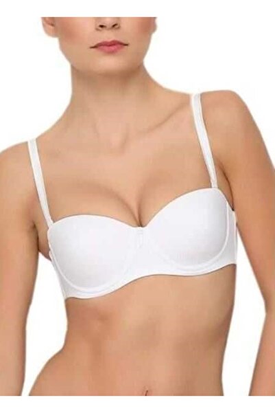 Yeni İnci Women's Underwire Bra with Detachable Straps, Non-Supportive (Sock ...