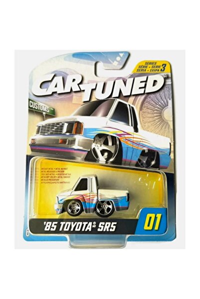 CAR Mgae Cartuned S3 1985 Toyota Sr5, Patterned Custom Diecast Car