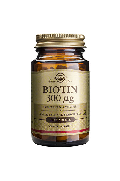 Solgar Βιοτίνη 300 mcg Ταμπλέτες 100